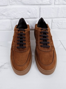 Buty męskie sneakersy camel Stylovy 4244