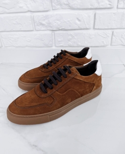 Buty męskie sneakersy camel Stylovy 4244