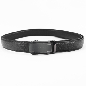 Pierre Cardin 546 HY08 czarny pasek męski klamra automatyczna