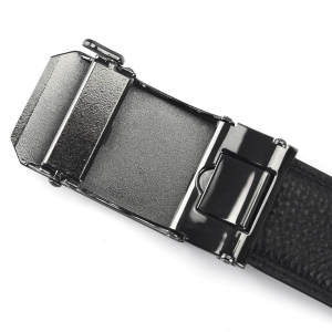 Pierre Cardin 546 HY08 czarny pasek męski klamra automatyczna