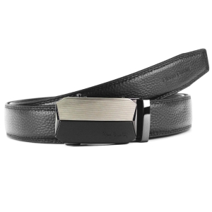 Pierre Cardin 550 HY08 czarny skórzany pasek męski automatyczny