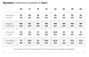 Eleganckie spodnie w czarną kratę slim fit złamana biel Stylovy 2037
