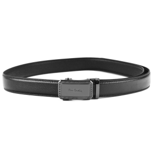 Pierre Cardin 557 HY08 skórzany pasek męski czarny automatyczny