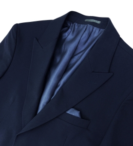 Granatowa elegancka marynarka męska 800