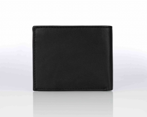 Portfel męski skórzany czarny rfid skóra naturalna 114