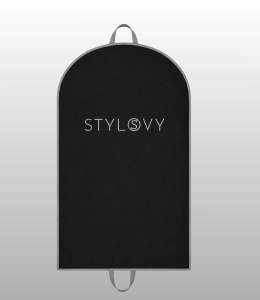 Zestaw 2 Pokrowców na ubrania do szafy – futerał na garnitur, marynarkę, płaszcz, kurtkę