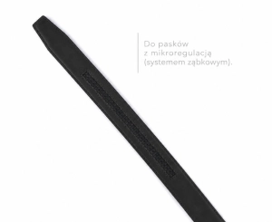 Klamra do paska skórzanego męskiego zaciskowa sprzączka złota - Modus Belt