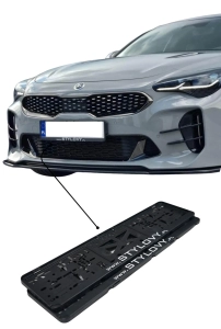 Ramki na tablice rejestracyjne z własnym napisem 3d z nadrukiem personalizowane 100 kompletów (200sz)