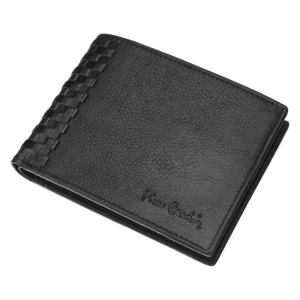 Pierre Cardin Tilak 40 8805 czarny poziomy skórzany portfel