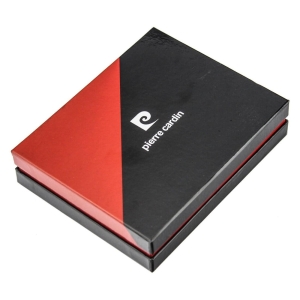 Pierre Cardin Tilak 40 8805 czarny poziomy skórzany portfel