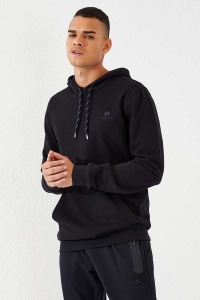 Ciemnogranatowa bluza męska kangurka kaptur Tommy Life 87872