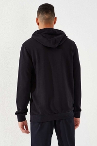 Ciemnogranatowa bluza męska kangurka kaptur Tommy Life 87872