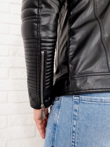 Kurtka skórzana męska ramoneska biker 1631