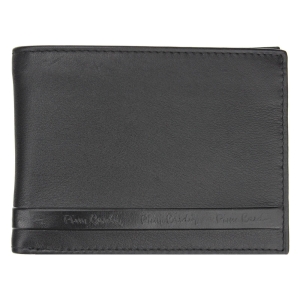 Portfel męski Pierre Cardin skórzany poziomy czarny Tilak36 8804