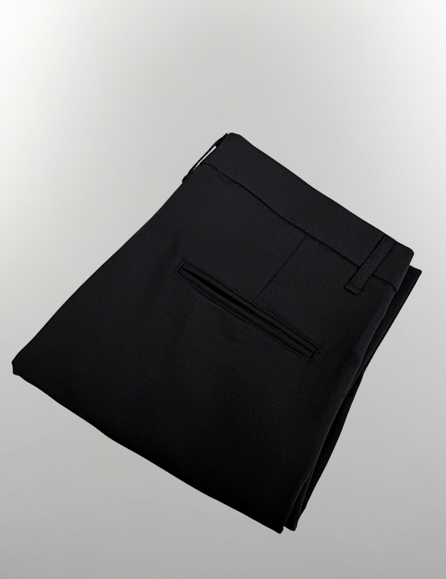 Czarny garnitur męski slim fit 5643