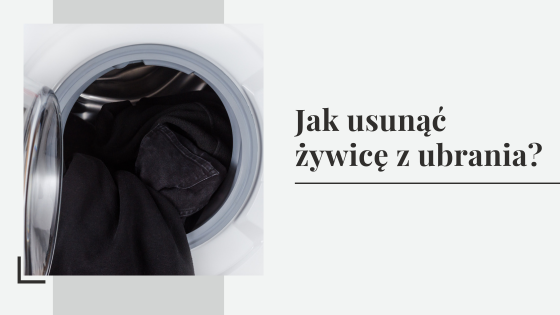 Jak usunąć żywicę z ubrania - jak usunąć żywicę domowym sposobem?